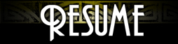Resume Header